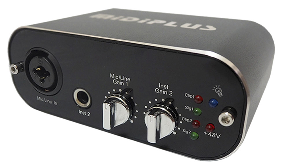 Placa de sonido Midiplus Audiolink Light